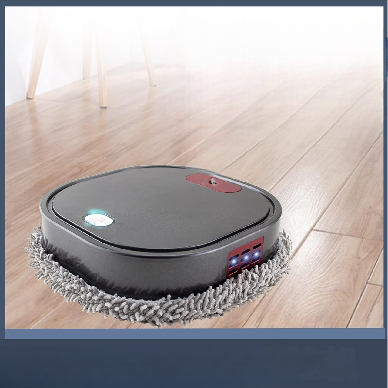 🤖 Smart robotic cleaning machine for wet and dry cleaning – automatic and rechargeable