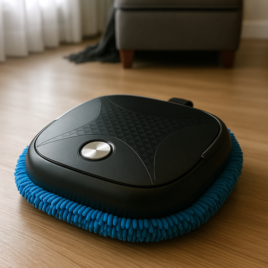 🤖 Smart robotic cleaning machine for wet and dry cleaning – automatic and rechargeable
