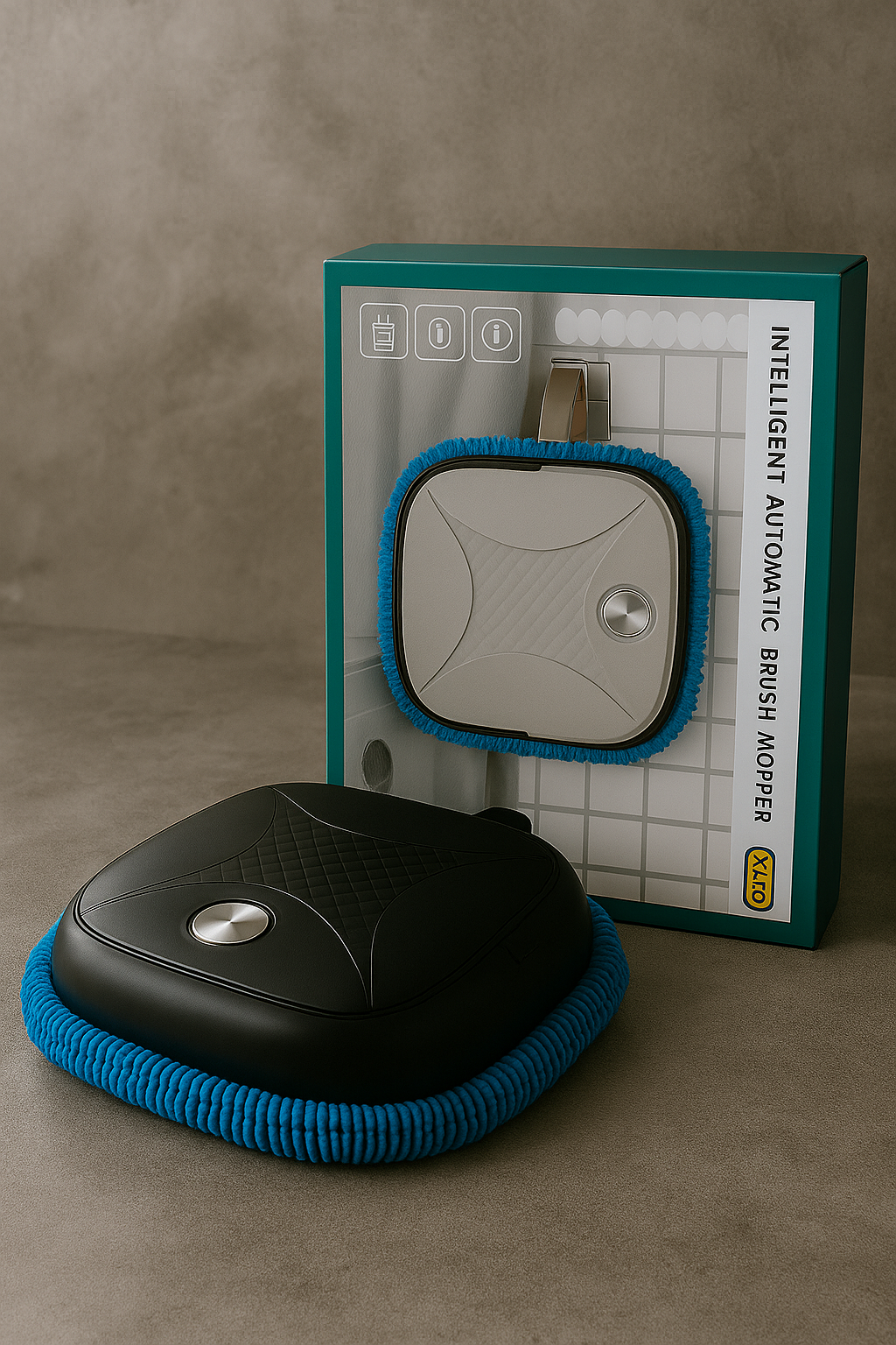 🤖 Smart robotic cleaning machine for wet and dry cleaning – automatic and rechargeable