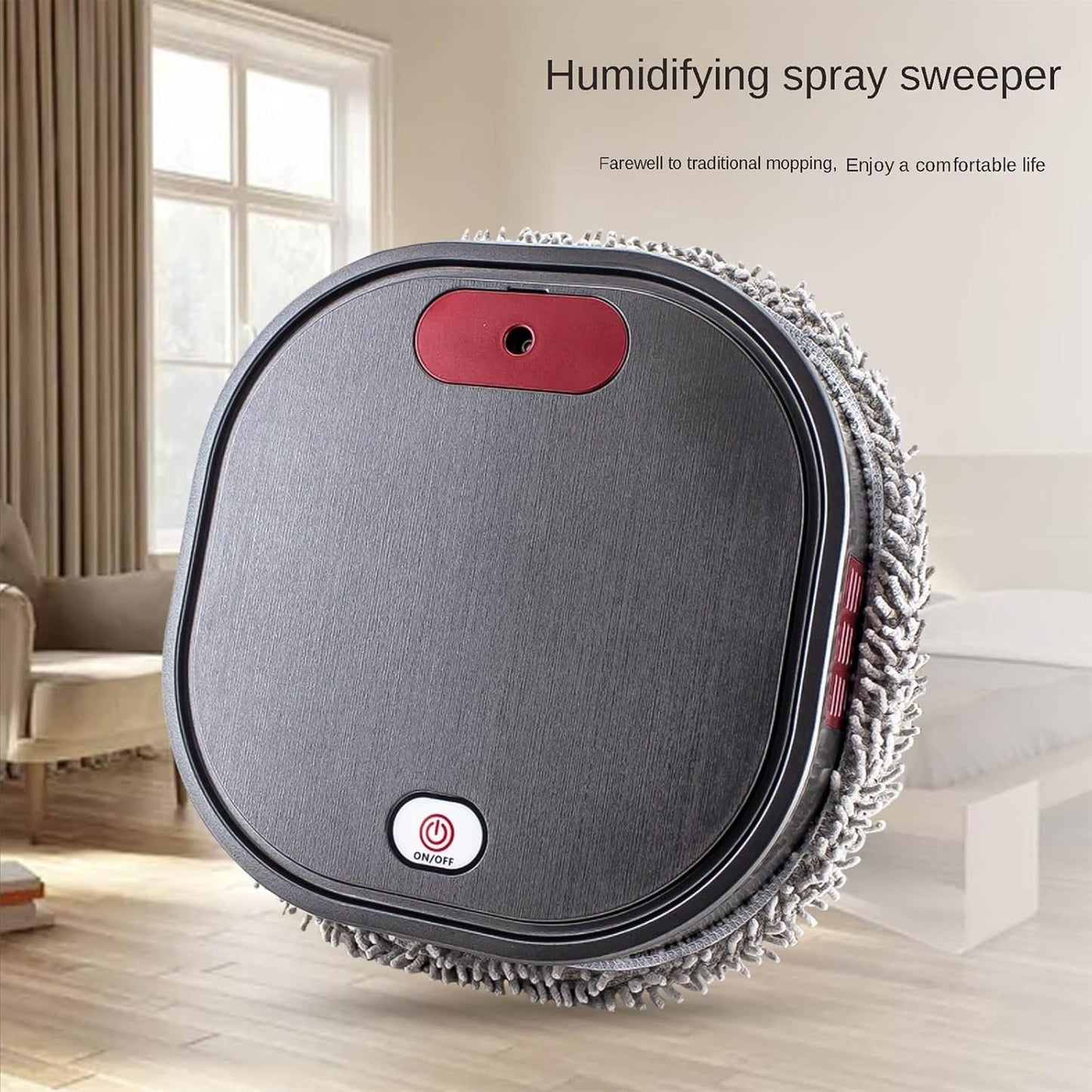 🤖 Smart robotic cleaning machine for wet and dry cleaning – automatic and rechargeable